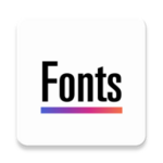 Logo of Fonts for Instagram android Application 